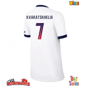 Paris Saint-Germain Khvicha Kvaratskhelia #7 Replica Away Stadium Shirt for Women 2026-27 Short Sleeve